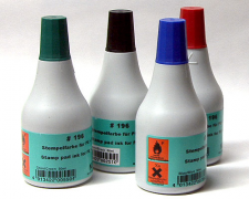 PE-/PP Stempelfarbe NORIS 196, Flasche mit 250 ml