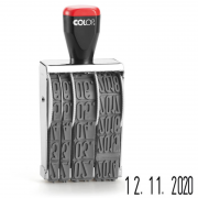 COLOP Hand-Datumstempel, 18 mm Abdruckhöhe (67 mm Abdruckbreite)