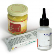Farbe schnell trocknend - für Lebensmittelverpackungen COLORIS R 9 FP/ST, Flasche mit 50 ml