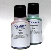 COLORIS Stempelfarbe für Kinder (4011), Flasche mit 50 ml