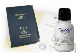 COLORIS Stempelfarbe Constanta P, Flasche mit 50 ml