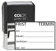 Fristen-Termin-Stempel (COLOP Printer 55)