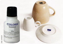 COLORIS Stempelfarbe HT 118 P, Flasche mit 50 ml