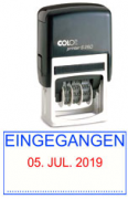 Datumautomat mit Standardtext 'Eingegangen' (FT-078)